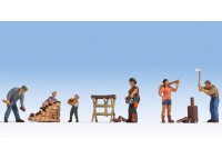 Set "La taiat de lemne - H0 Noch 15616